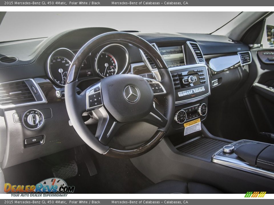 2015 Mercedes-Benz GL 450 4Matic Polar White / Black Photo #5
