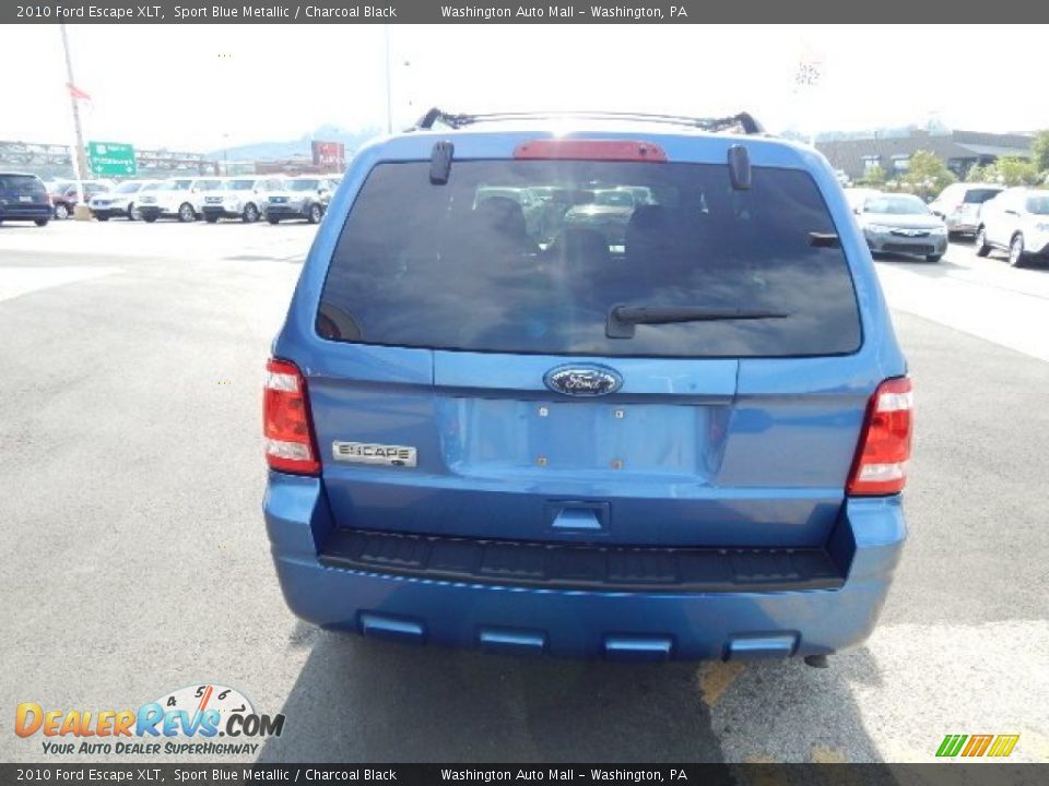 2010 Ford Escape XLT Sport Blue Metallic / Charcoal Black Photo #9