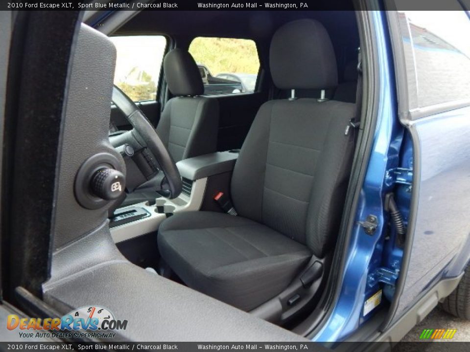 2010 Ford Escape XLT Sport Blue Metallic / Charcoal Black Photo #12