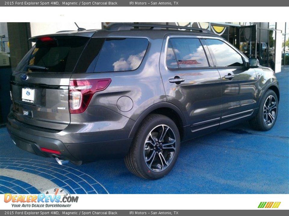 2015 Ford Explorer Sport 4WD Magnetic / Sport Charcoal Black Photo #2