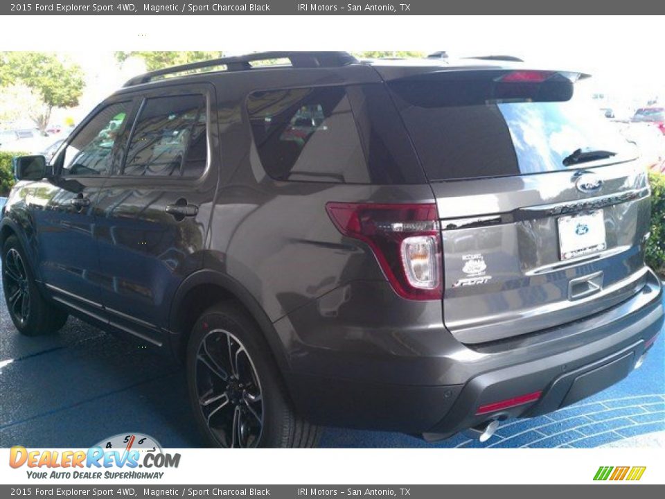 2015 Ford Explorer Sport 4WD Magnetic / Sport Charcoal Black Photo #5