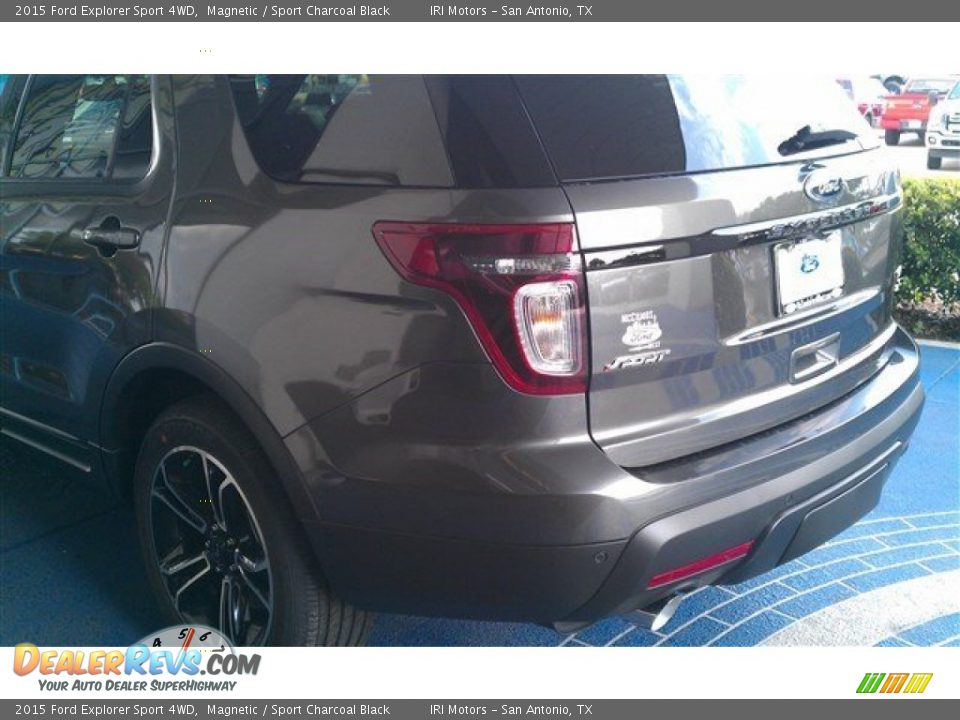 2015 Ford Explorer Sport 4WD Magnetic / Sport Charcoal Black Photo #6