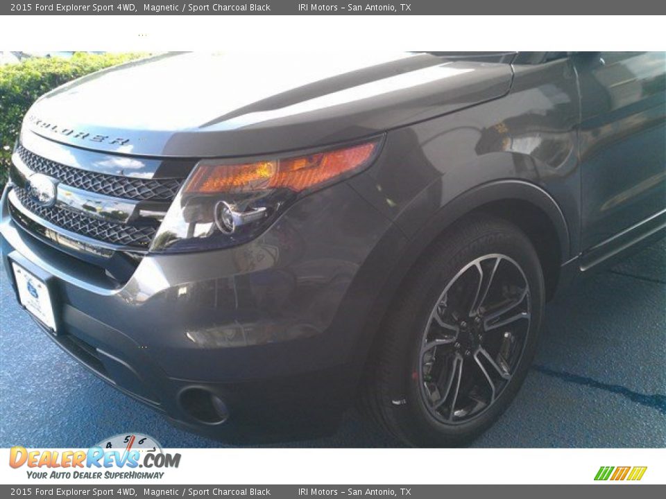 2015 Ford Explorer Sport 4WD Magnetic / Sport Charcoal Black Photo #8