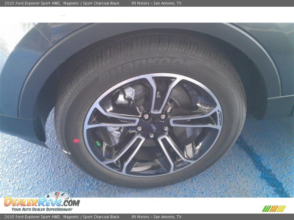 2015 Ford Explorer Sport 4WD Magnetic / Sport Charcoal Black Photo #9