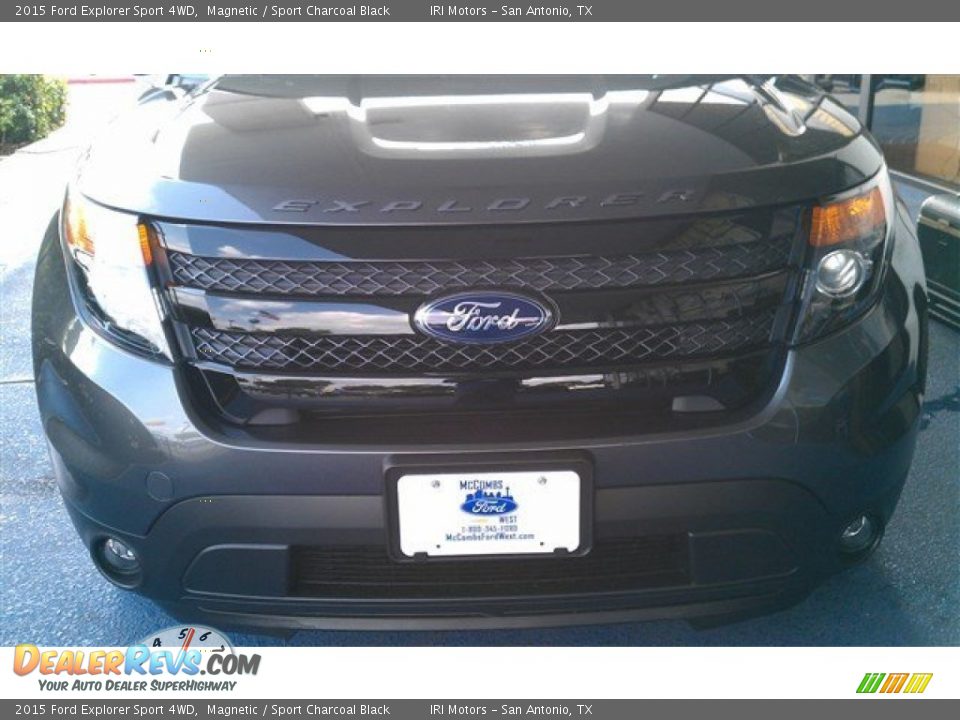 2015 Ford Explorer Sport 4WD Magnetic / Sport Charcoal Black Photo #10