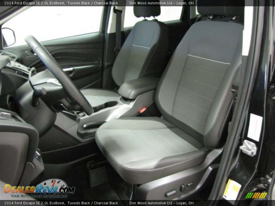 2014 Ford Escape SE 2.0L EcoBoost Tuxedo Black / Charcoal Black Photo #9