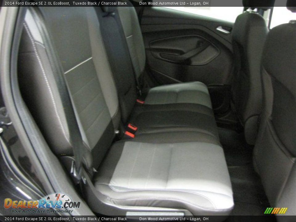 2014 Ford Escape SE 2.0L EcoBoost Tuxedo Black / Charcoal Black Photo #10