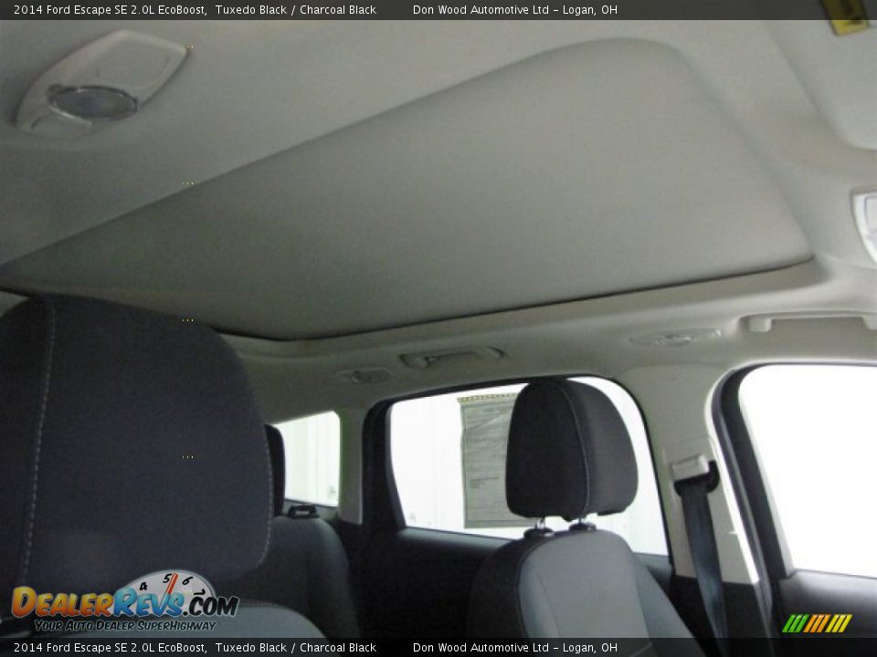 2014 Ford Escape SE 2.0L EcoBoost Tuxedo Black / Charcoal Black Photo #28