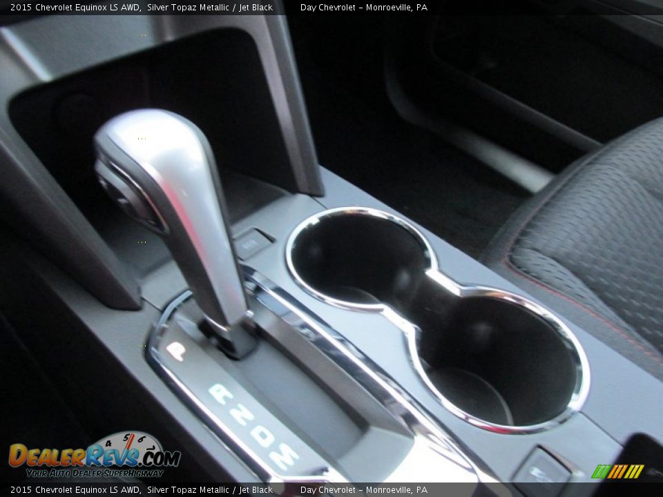 2015 Chevrolet Equinox LS AWD Silver Topaz Metallic / Jet Black Photo #15