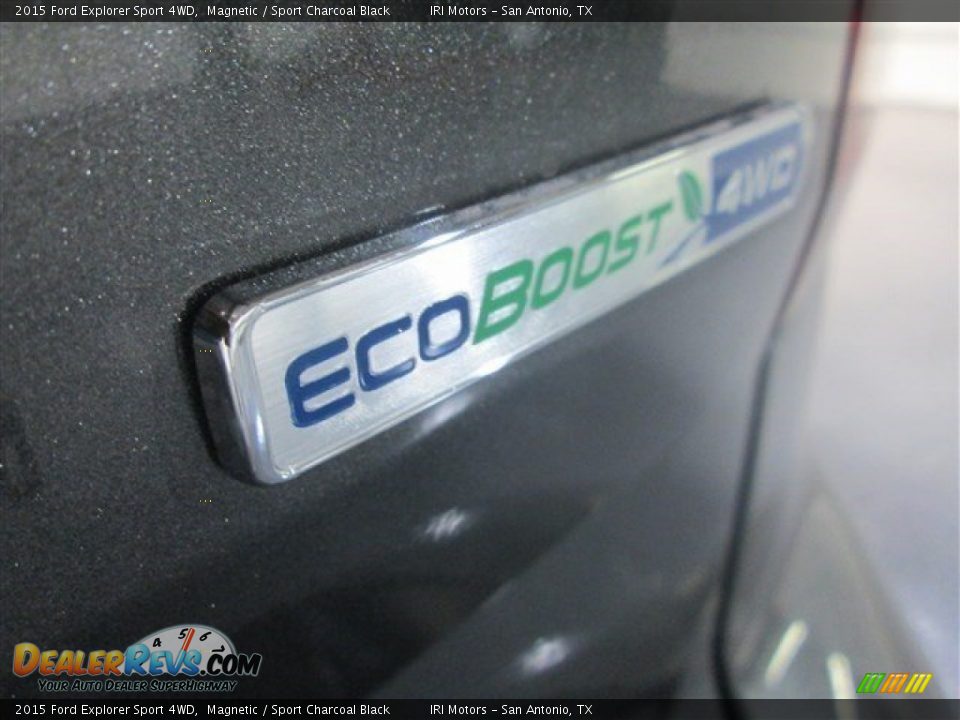 2015 Ford Explorer Sport 4WD Magnetic / Sport Charcoal Black Photo #7