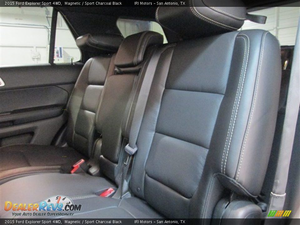 2015 Ford Explorer Sport 4WD Magnetic / Sport Charcoal Black Photo #12