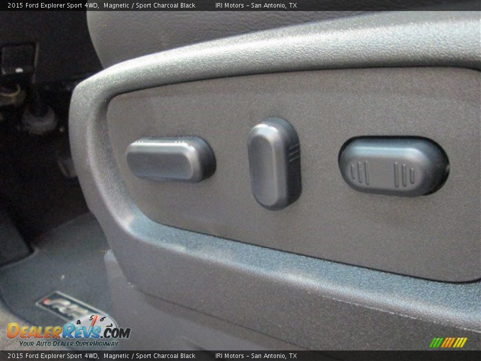 2015 Ford Explorer Sport 4WD Magnetic / Sport Charcoal Black Photo #18