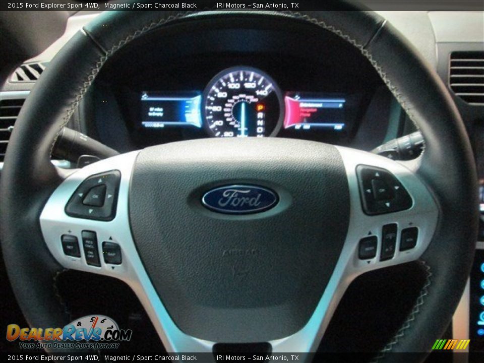2015 Ford Explorer Sport 4WD Magnetic / Sport Charcoal Black Photo #24