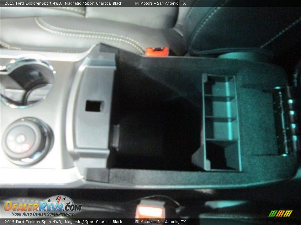 2015 Ford Explorer Sport 4WD Magnetic / Sport Charcoal Black Photo #25