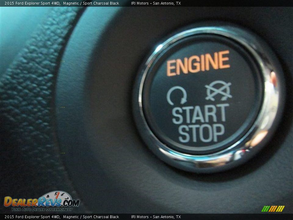 2015 Ford Explorer Sport 4WD Magnetic / Sport Charcoal Black Photo #27