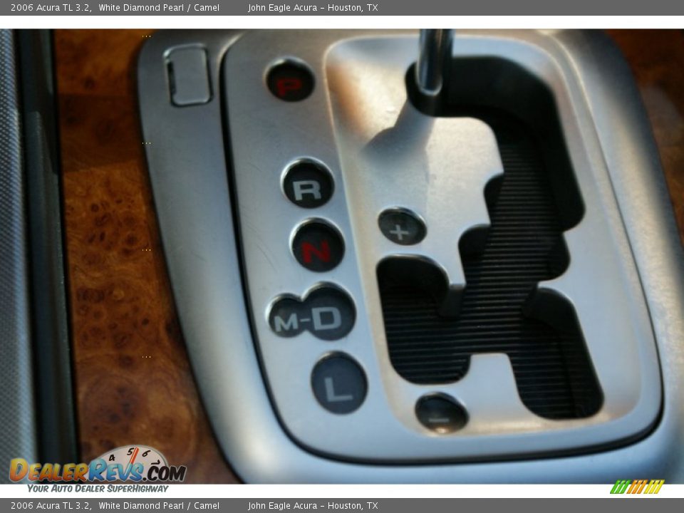 2006 Acura TL 3.2 White Diamond Pearl / Camel Photo #34