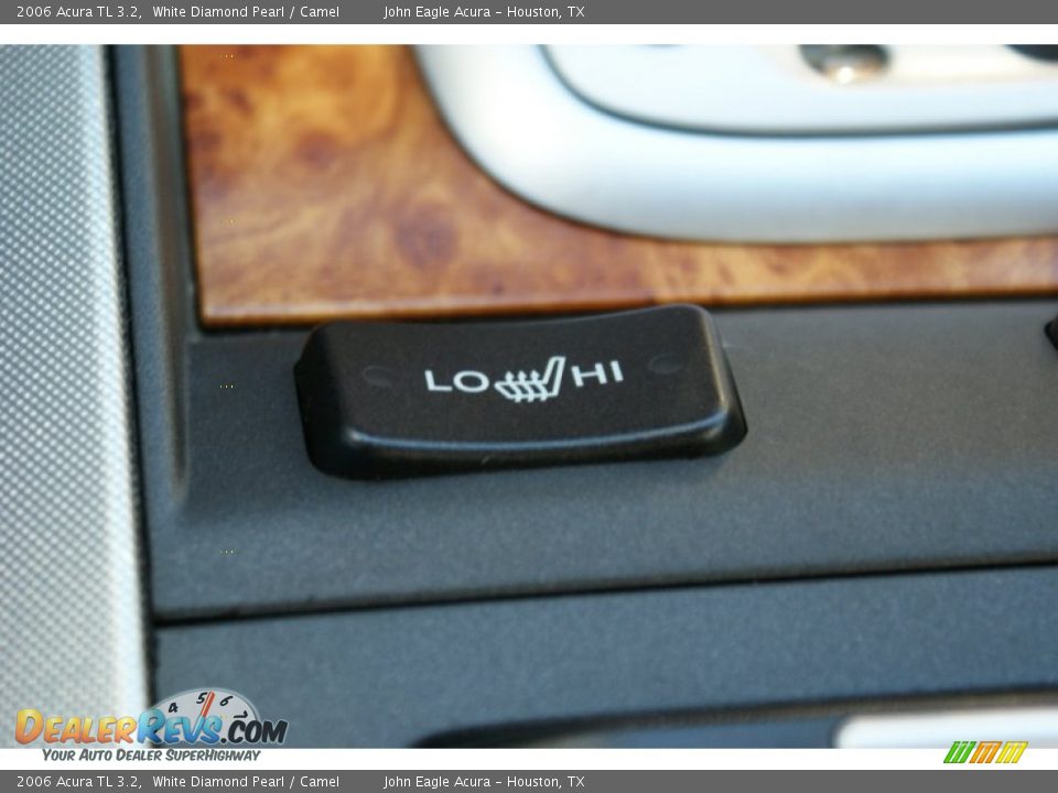 2006 Acura TL 3.2 White Diamond Pearl / Camel Photo #35