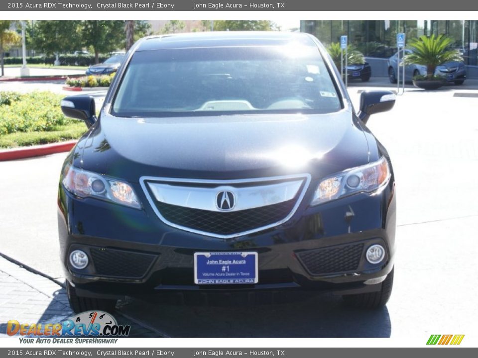 2015 Acura RDX Technology Crystal Black Pearl / Ebony Photo #4