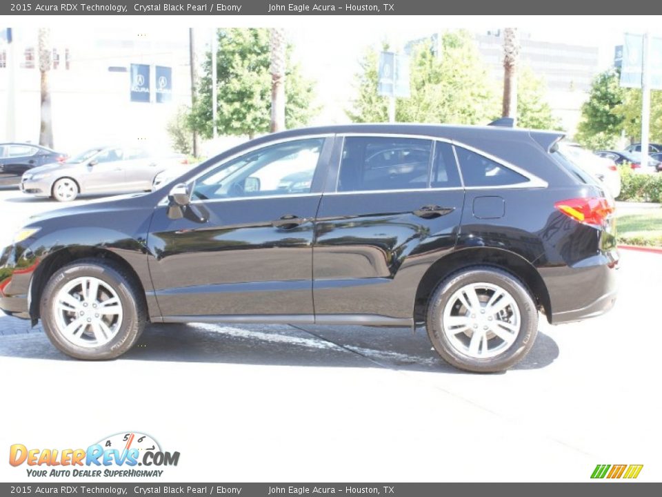 2015 Acura RDX Technology Crystal Black Pearl / Ebony Photo #6
