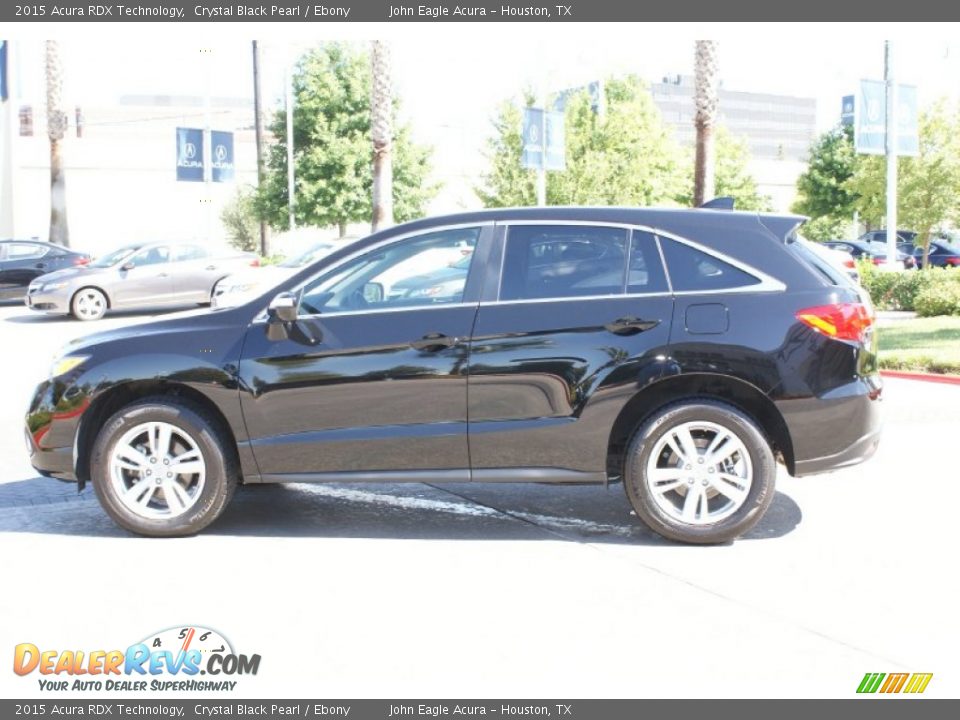 2015 Acura RDX Technology Crystal Black Pearl / Ebony Photo #7