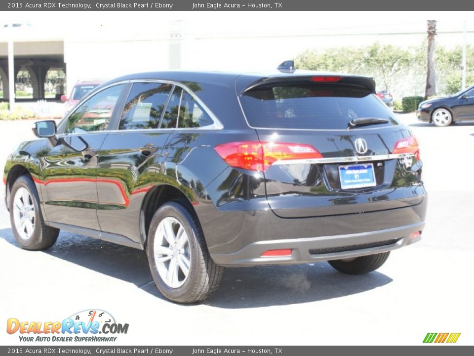 2015 Acura RDX Technology Crystal Black Pearl / Ebony Photo #8