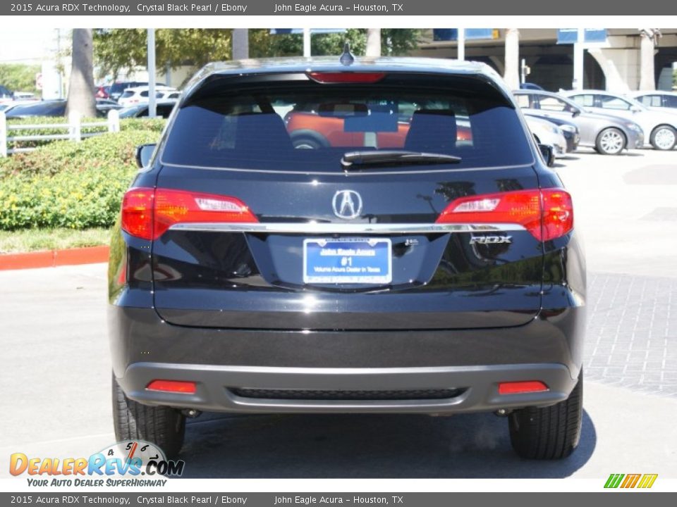 2015 Acura RDX Technology Crystal Black Pearl / Ebony Photo #9