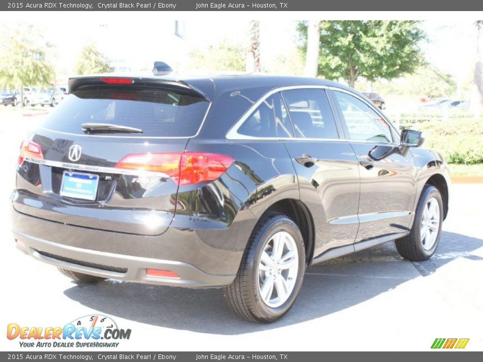 2015 Acura RDX Technology Crystal Black Pearl / Ebony Photo #10