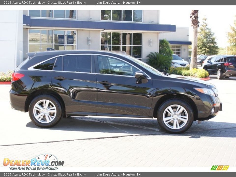 2015 Acura RDX Technology Crystal Black Pearl / Ebony Photo #11