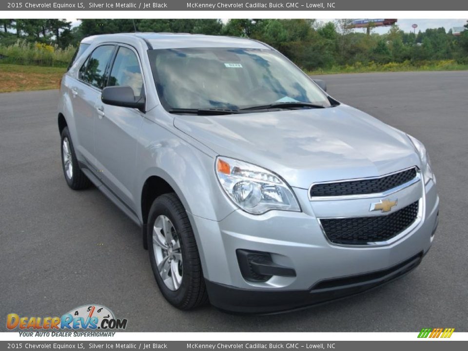 2015 Chevrolet Equinox LS Silver Ice Metallic / Jet Black Photo #1