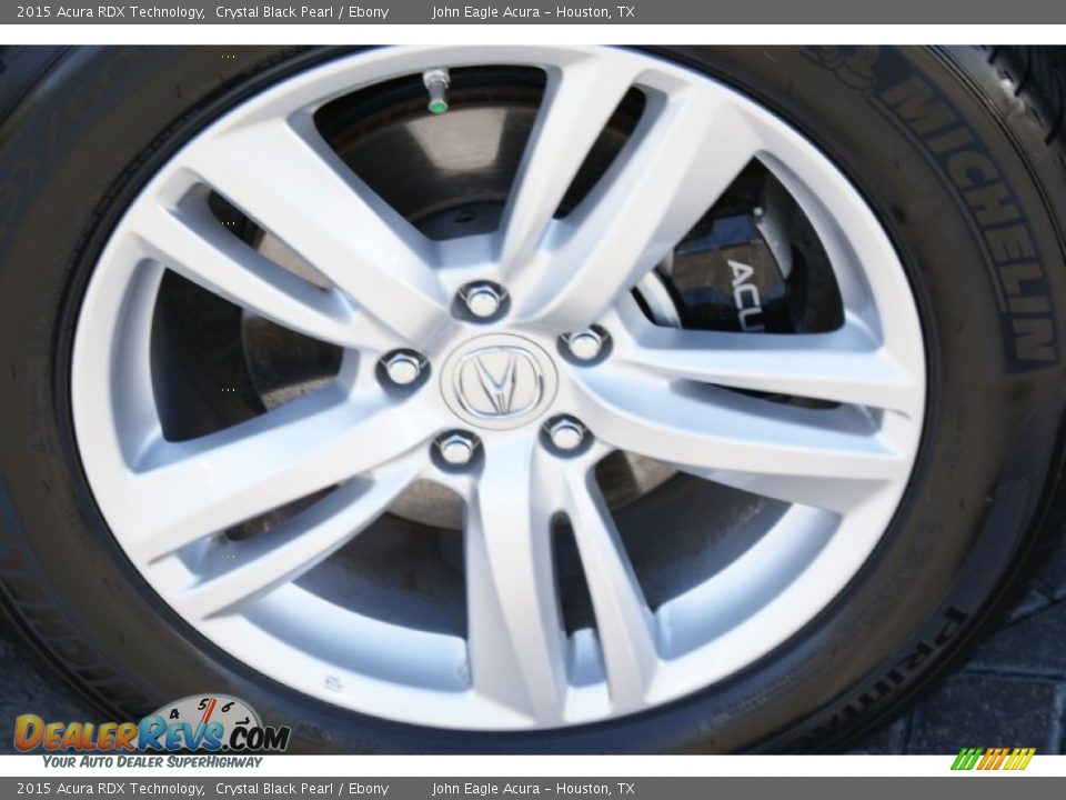 2015 Acura RDX Technology Crystal Black Pearl / Ebony Photo #13