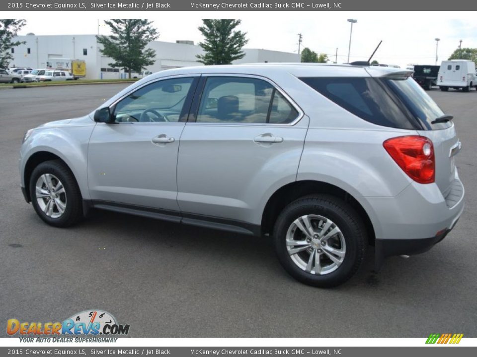 2015 Chevrolet Equinox LS Silver Ice Metallic / Jet Black Photo #4