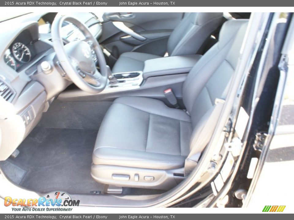 2015 Acura RDX Technology Crystal Black Pearl / Ebony Photo #15