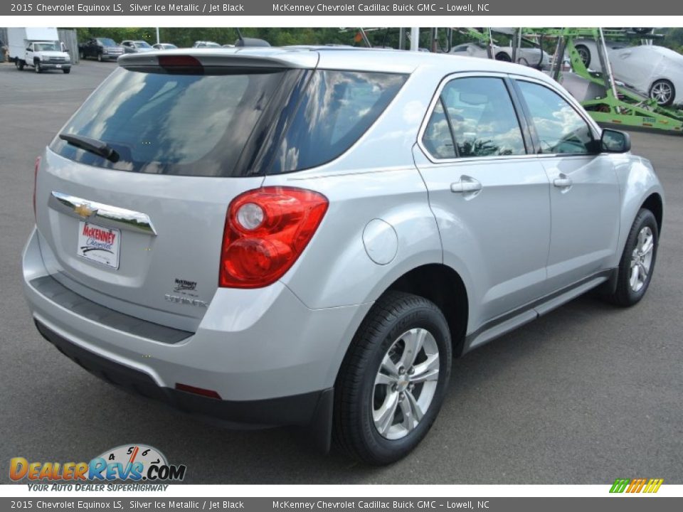 2015 Chevrolet Equinox LS Silver Ice Metallic / Jet Black Photo #5