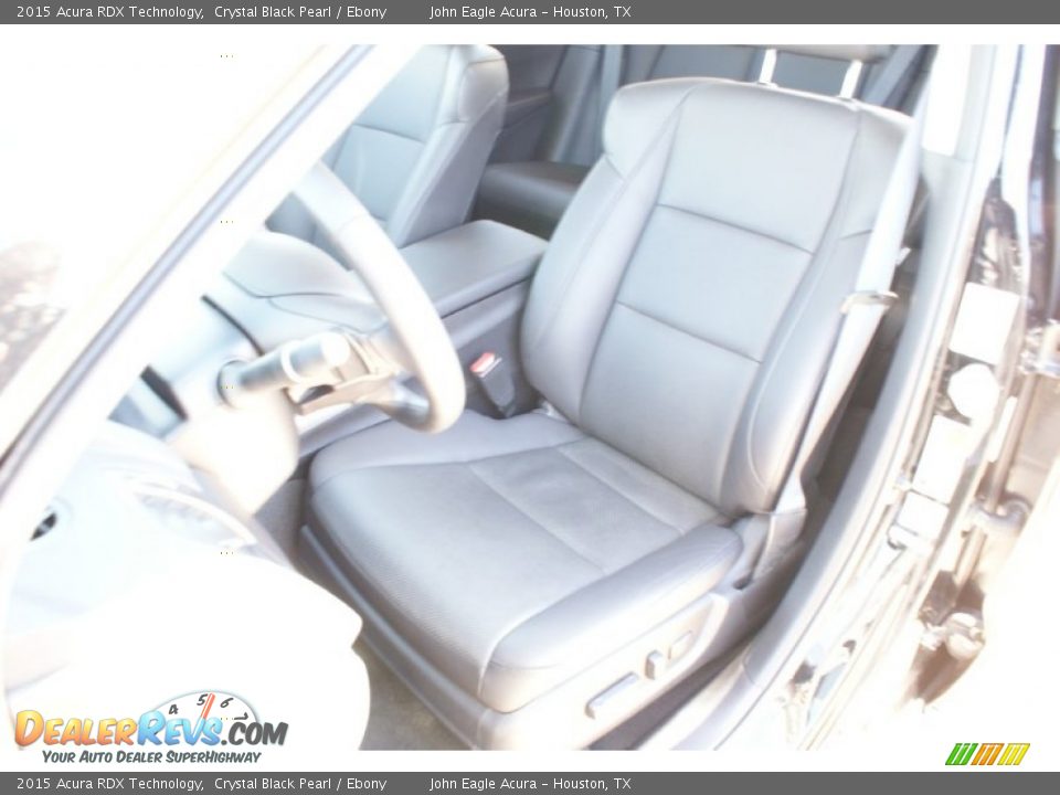 2015 Acura RDX Technology Crystal Black Pearl / Ebony Photo #16