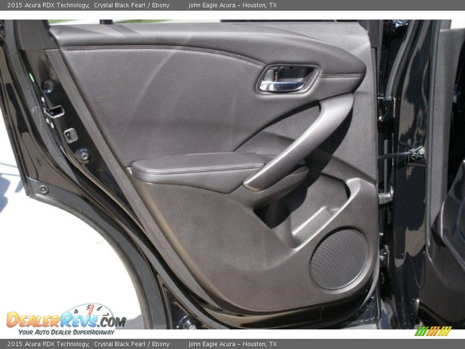 2015 Acura RDX Technology Crystal Black Pearl / Ebony Photo #17