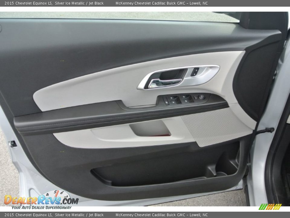2015 Chevrolet Equinox LS Silver Ice Metallic / Jet Black Photo #8
