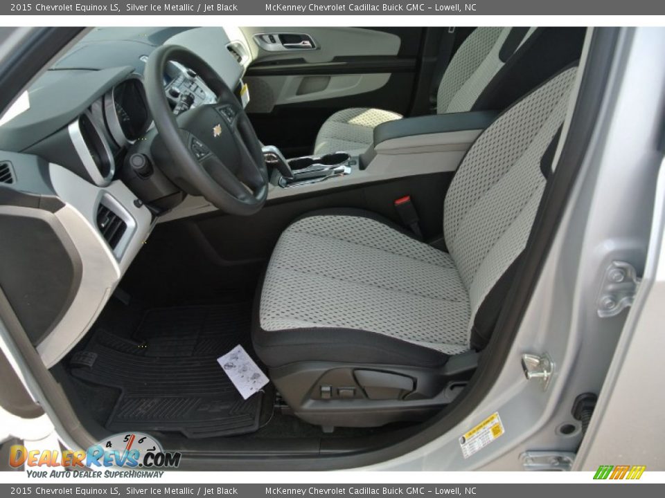 2015 Chevrolet Equinox LS Silver Ice Metallic / Jet Black Photo #9