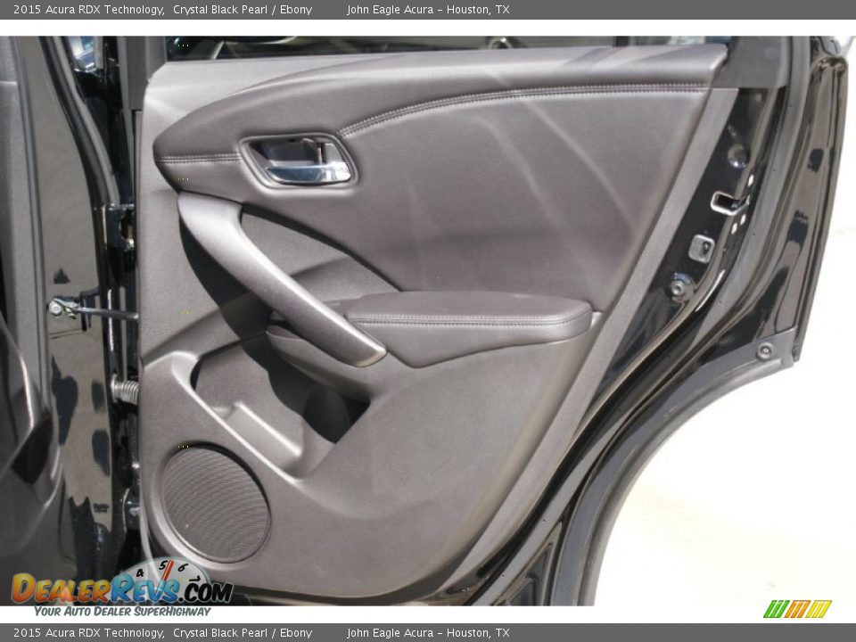 2015 Acura RDX Technology Crystal Black Pearl / Ebony Photo #24
