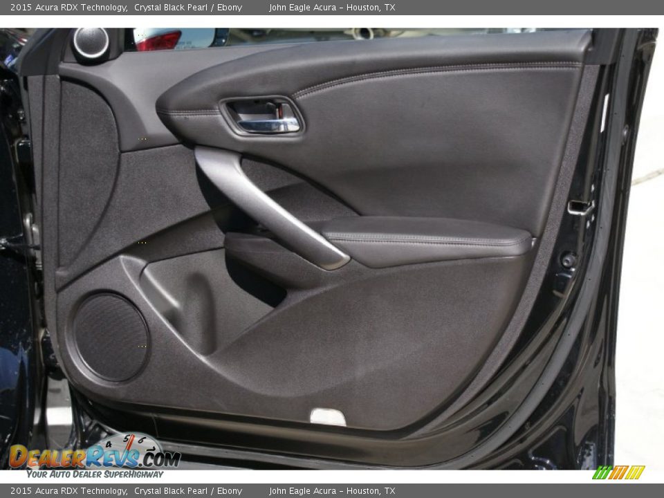 2015 Acura RDX Technology Crystal Black Pearl / Ebony Photo #27