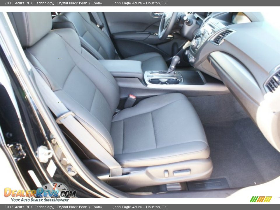2015 Acura RDX Technology Crystal Black Pearl / Ebony Photo #28