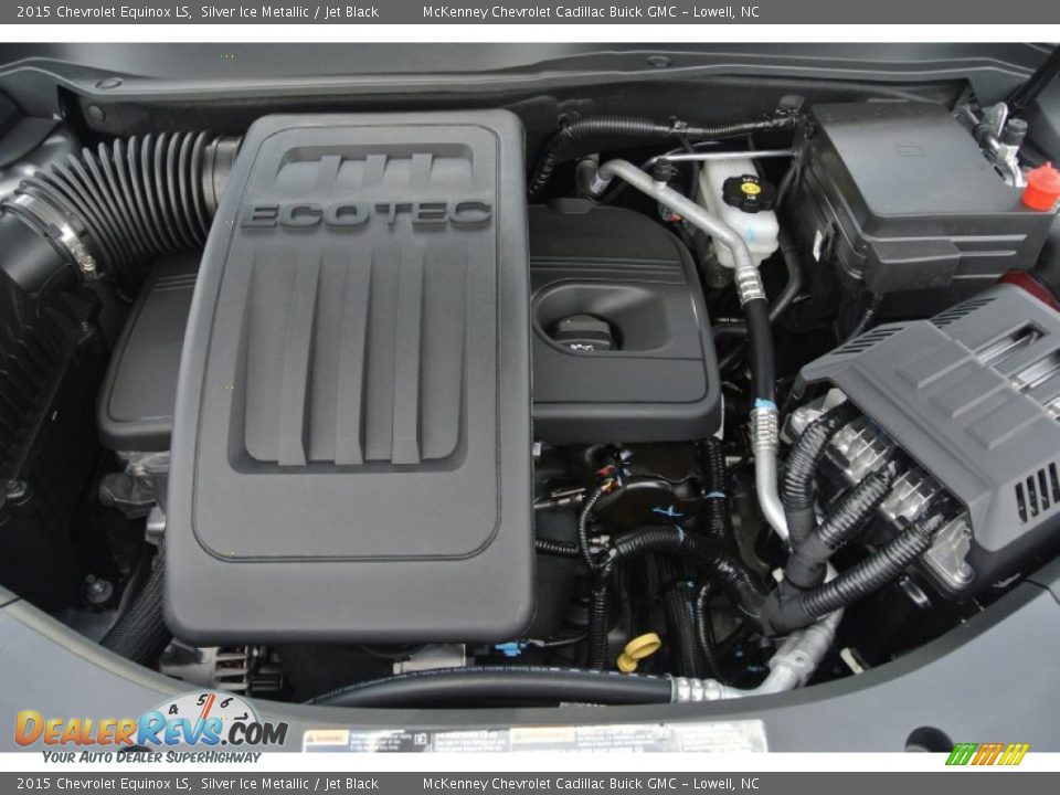 2015 Chevrolet Equinox LS Silver Ice Metallic / Jet Black Photo #19