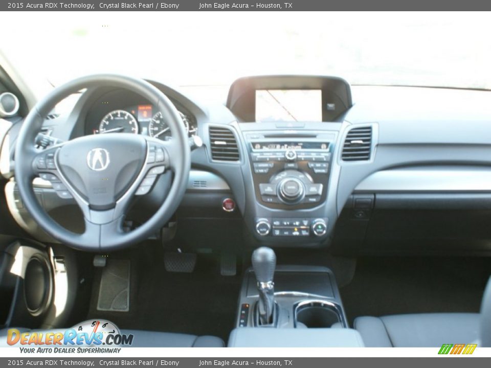 2015 Acura RDX Technology Crystal Black Pearl / Ebony Photo #31