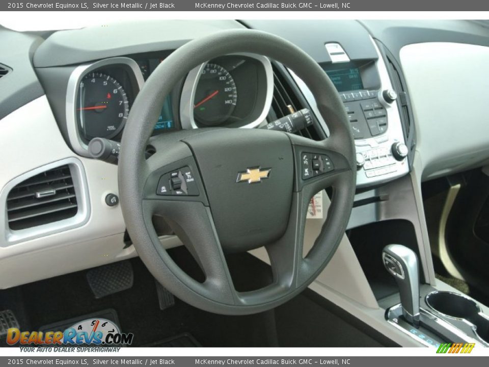 2015 Chevrolet Equinox LS Silver Ice Metallic / Jet Black Photo #20