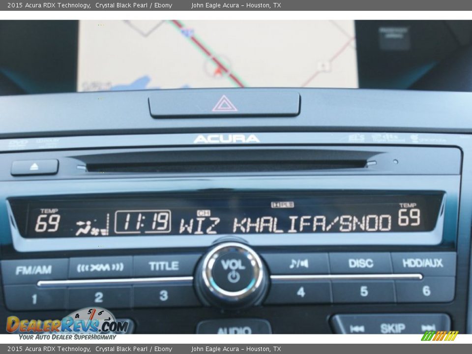 2015 Acura RDX Technology Crystal Black Pearl / Ebony Photo #36