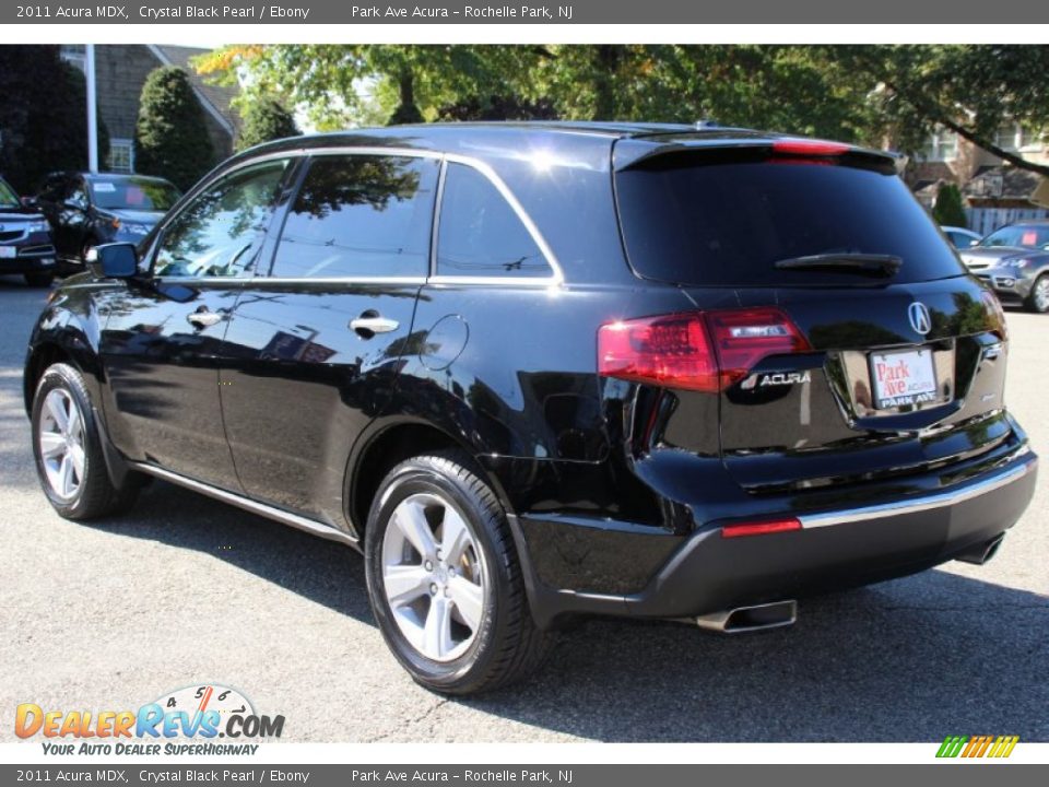 2011 Acura MDX Crystal Black Pearl / Ebony Photo #5