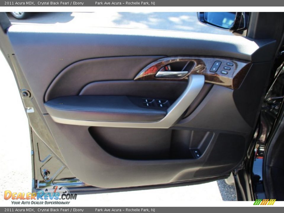 2011 Acura MDX Crystal Black Pearl / Ebony Photo #9