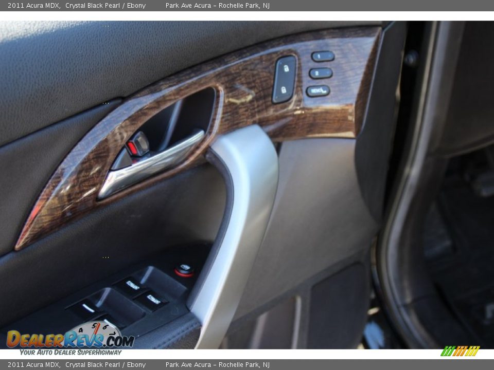 2011 Acura MDX Crystal Black Pearl / Ebony Photo #10