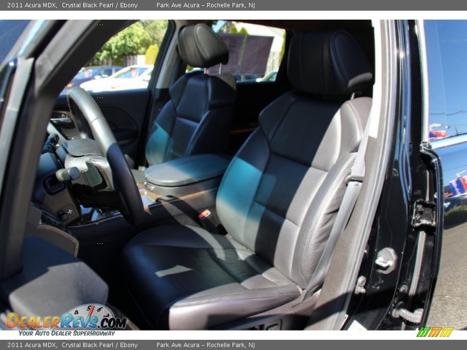 2011 Acura MDX Crystal Black Pearl / Ebony Photo #13