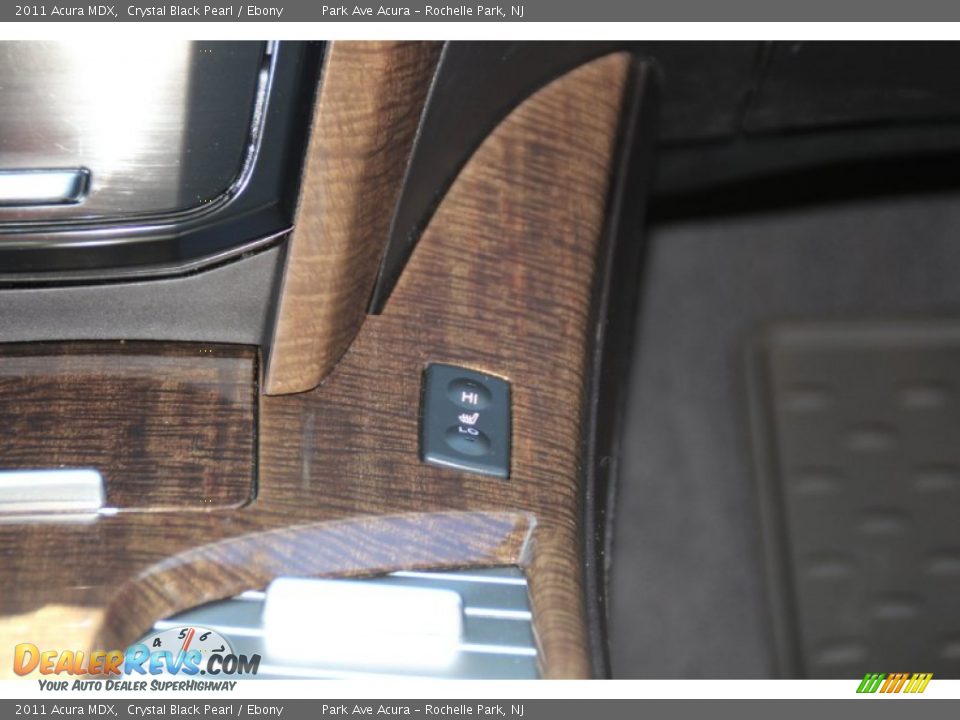 2011 Acura MDX Crystal Black Pearl / Ebony Photo #18