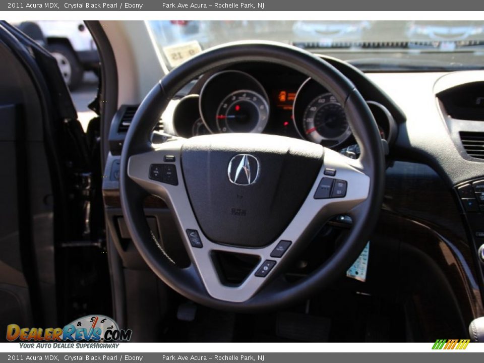 2011 Acura MDX Crystal Black Pearl / Ebony Photo #20